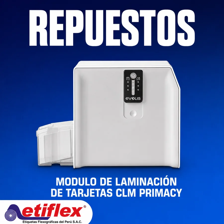 MODULO DE LAMINACIÓN DE TARJETAS CLM PRIMACY / PRIMACY 2