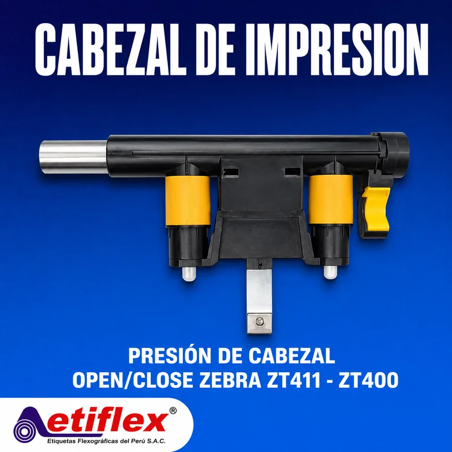 PRESIÓN DE CABEZAL OPEN/CLOSE ZEBRA ZT411 - ZT400
