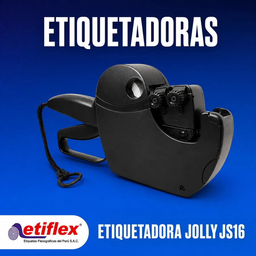 ETIQUETADORA JOLLY JS16 – DOBLE CABEZAL / 2 LÍNEAS
