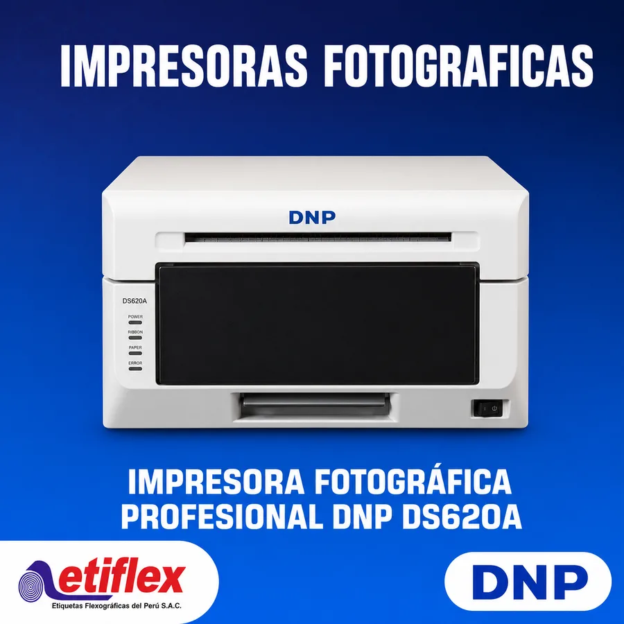 Impresora Fotográfica Profesional DNP DS620A – Alta Velocidad y Calidad de Imagen