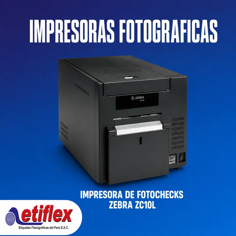 Impresora de Fotochecks Zebra ZC10L – Profesional y de Alta Calidad-Para Eventos, Acreditaciones y Pases VIP