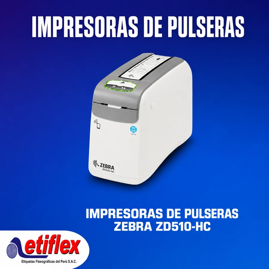 IMPRESORAS DE PULSERAS ZEBRA ZD510-HC
