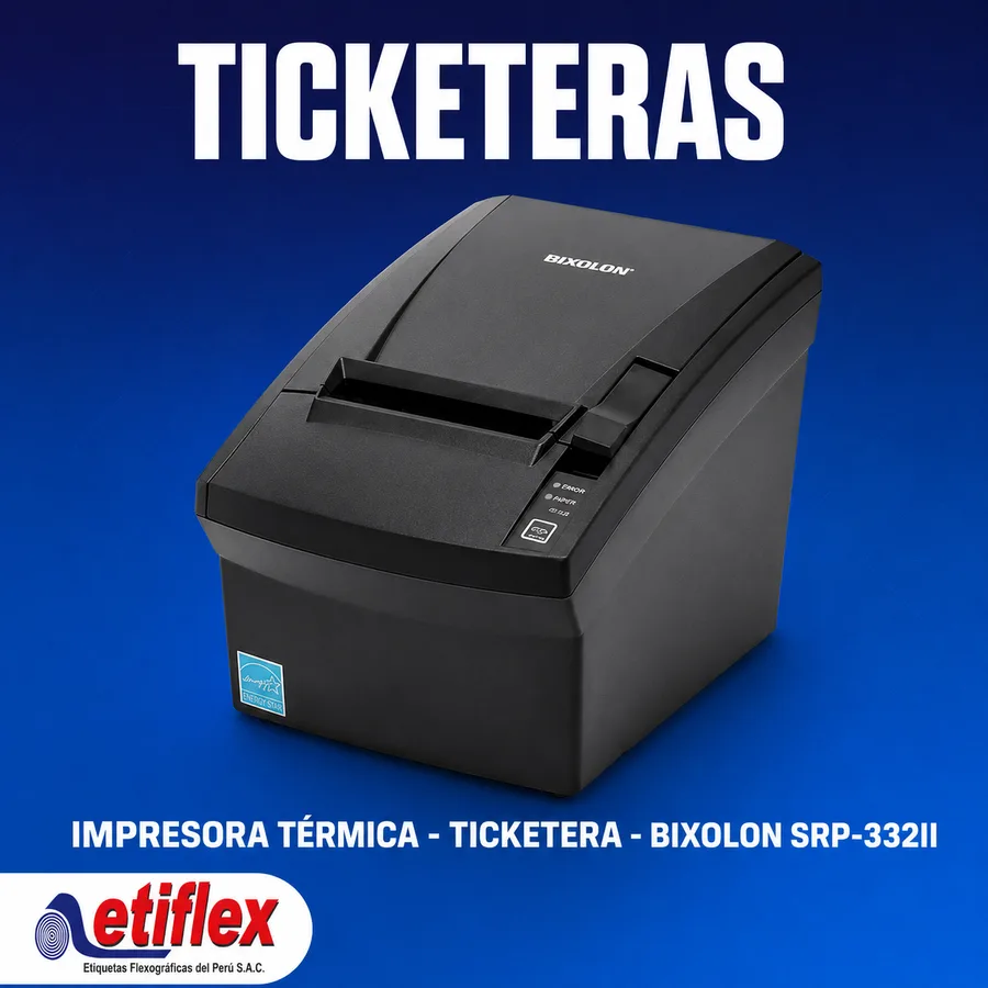 IMPRESORA TÉRMICA - TICKETERA - BIXOLON - SRP-E302 - LAN