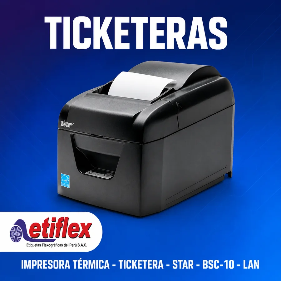 IMPRESORA TÉRMICA - TICKETERA - STAR - BSC-10