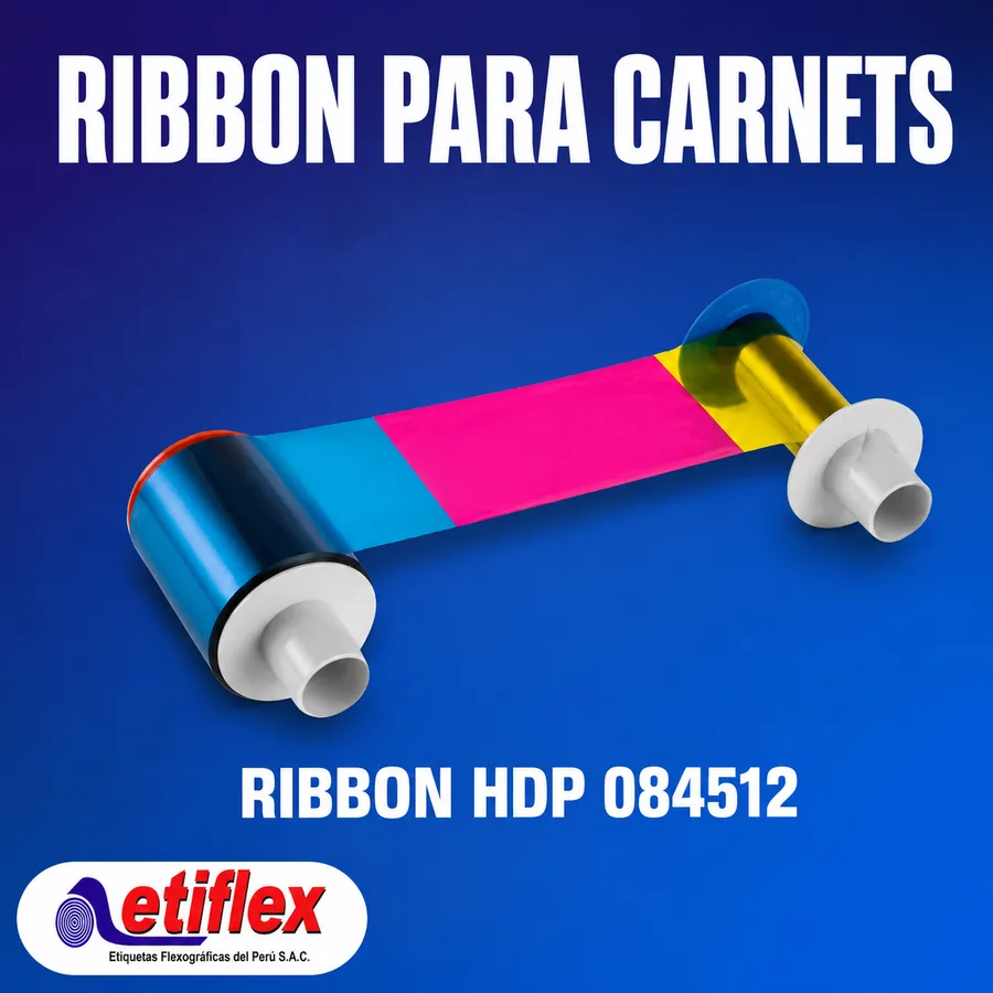 Ribbon HDP 084512 – Para Impresora de Carnets